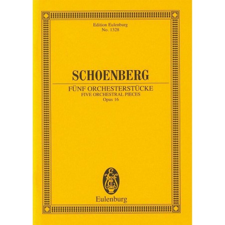 5 Orchesterstucke op.16
