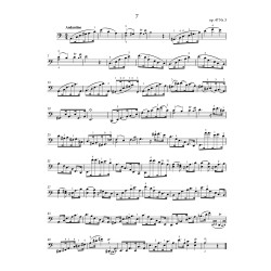 Etuden vol.1 aus op.47,107,120,126,160 and "Methode de violoncelle"