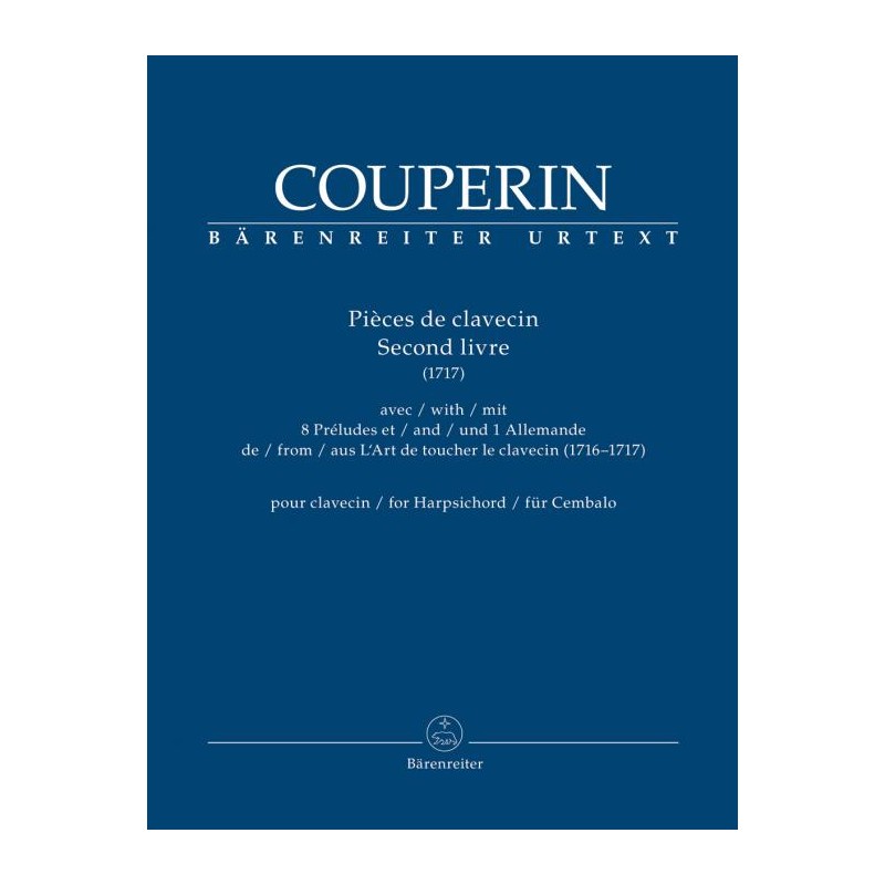 PIECES DE CLAVECIN. SECOND LIVRE (1717)