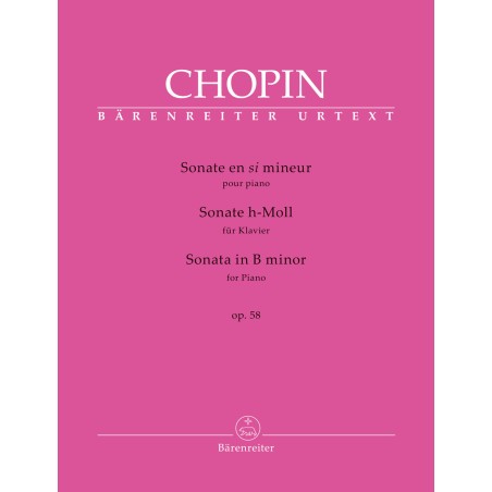 Sonate h-moll op.58