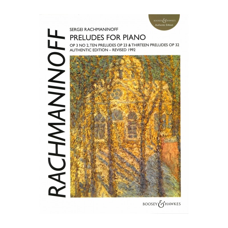 PRELUDES FOR PIANO OP.3/2, OP.23 I OP.32