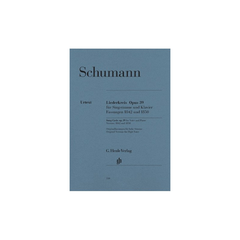 LIEDERKREIS OP.39 (HIGH VOICE)