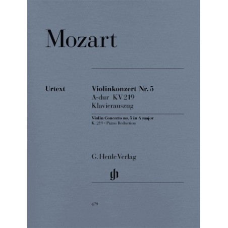 VIOLINKONZERT 5 A DUR KV 219
