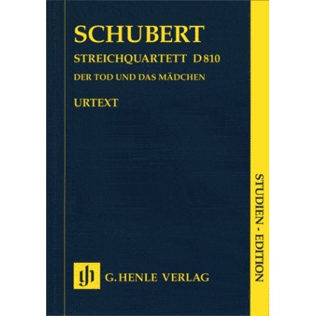 STREICHQUARTETT D MOLL D 810