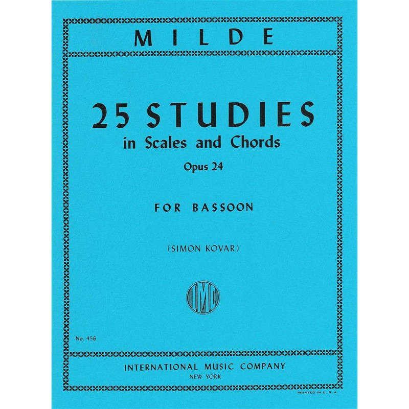 OP 24-25 STUDIES IN SCALES CHORDS
