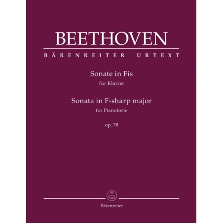SONATA IN FIS OP.78