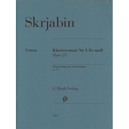 KLAVIERSONATE 3 FIS-MOLL OP.23