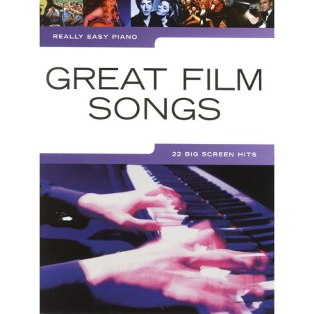 REALLY EASY PIANO GREAT FILM SONGS