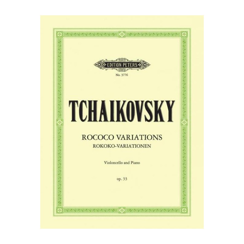 ROCOCO VARIATIONS A-DUR OP.33