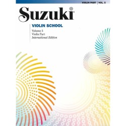 SUZUKI VIOLIN SCHOOL 5
