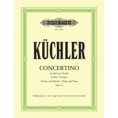 CONCERTINO D-DUR OP.15 (STIL VON VIVALDI)
