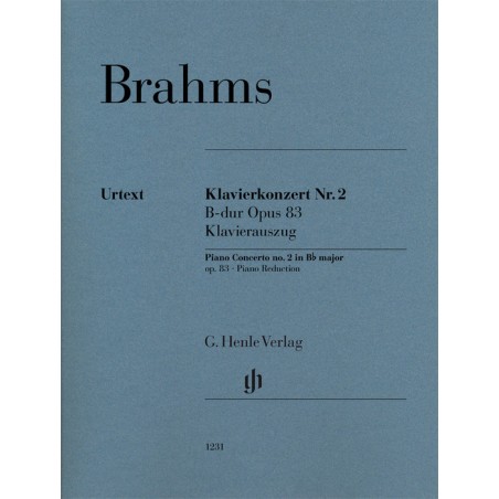 KLAVIERKONZERT 2 B-DUR OP.83