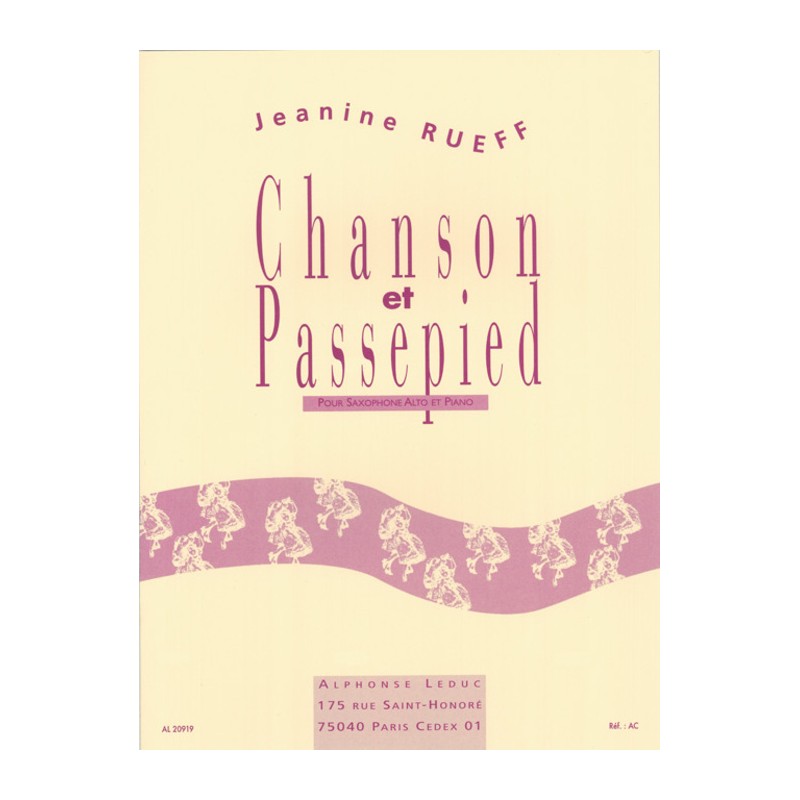 CHANSON ET PASSEPIED