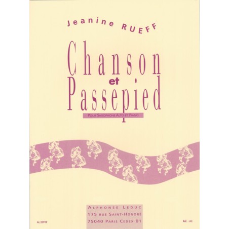 CHANSON ET PASSEPIED