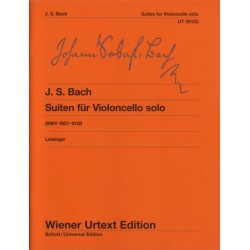 SUITES FUR VIOLONCELLO BWV.1007-1012