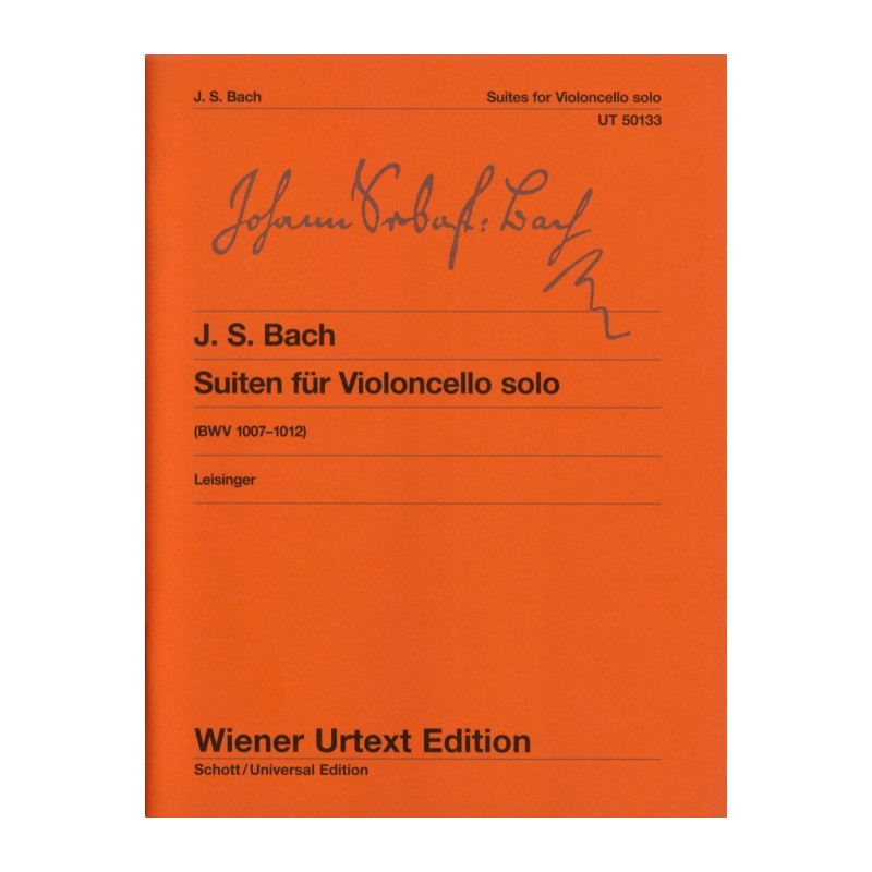 SUITES FUR VIOLONCELLO BWV.1007-1012