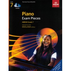 Piano Exam Pieces 2023&2024 Grade 7 + audio