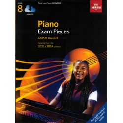 Piano Exam Pieces 2023&2024 Grade 8 + audio