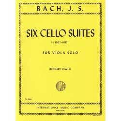 6 CELLO SUITES S.1007-1012 (LEONARD DAVIS)