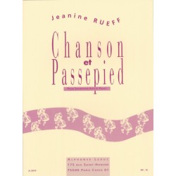 CHANSON ET PASSEPIED