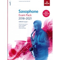 SAXOPHONE EXAM PACK 2018-2021 GRADE 1