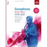 SAXOPHONE EXAM PACK 2018-2021 GRADE 2