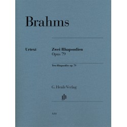2 RHAPSODIEN OP 79 H MOLL-G MOLL