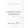 4 PIEZAS ESPAÑOLAS