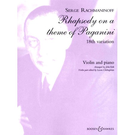 RHAPSODY THEME PAGANINI 18TH VARIATION