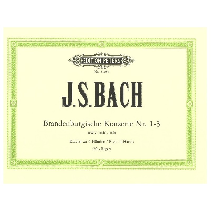 BRANDENBURG CONCERTI VOL.1 (Nº 1-3) BWV.1046-1048