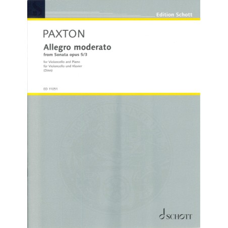 Allegro moderato from Sonata op.5/3