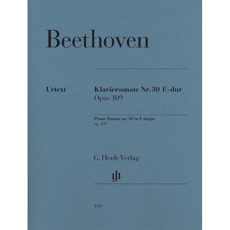Klaviersonate 30 E-Dur op.109