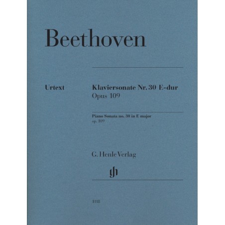 Klaviersonate 30 E-Dur op.109