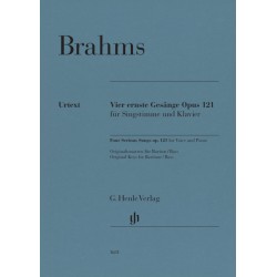 Vier ernste Gesange op.121