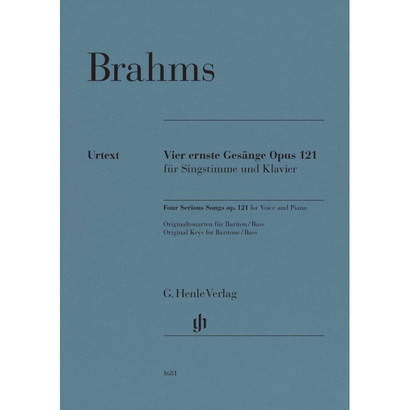 Vier ernste Gesange op.121