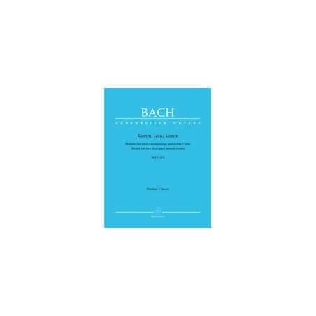 MOTET 229 KOMM, JESU, KOMM
