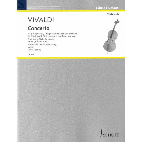 CONCERTO G-MOLL RV.531, PV.411, FIII/2