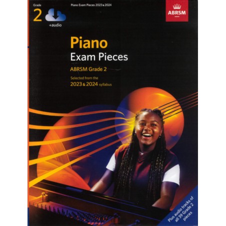 Piano Exam Pieces 2023&2024 Grade 2 + audio