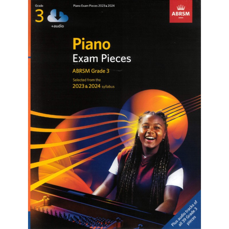 Piano Exam Pieces 2023&2024 Grade 3 + audio