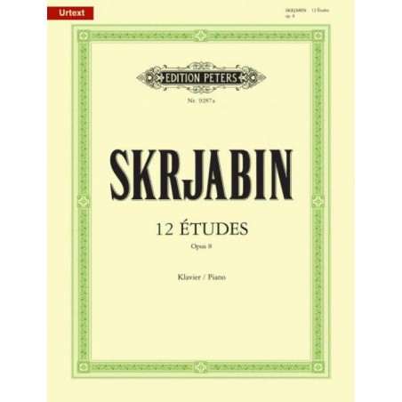 12 ETUDES OP.8