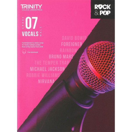 ROCK & POP VOCALS FROM 2018 GRADE 7 (MALE)