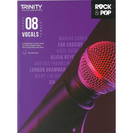 ROCK & POP VOCALS FROM 2018 GRADE 8 (FEMALE)