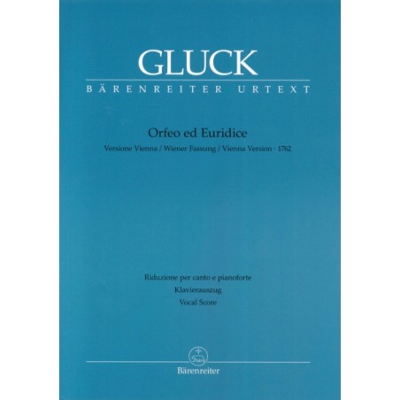 ORFEO ED EURIDICE (VIENNA VERSION 1762)