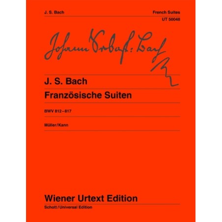 SUITES FRANCESAS BWV.812-817