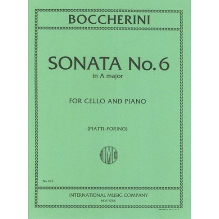 SONATA 6 A-MAJOR