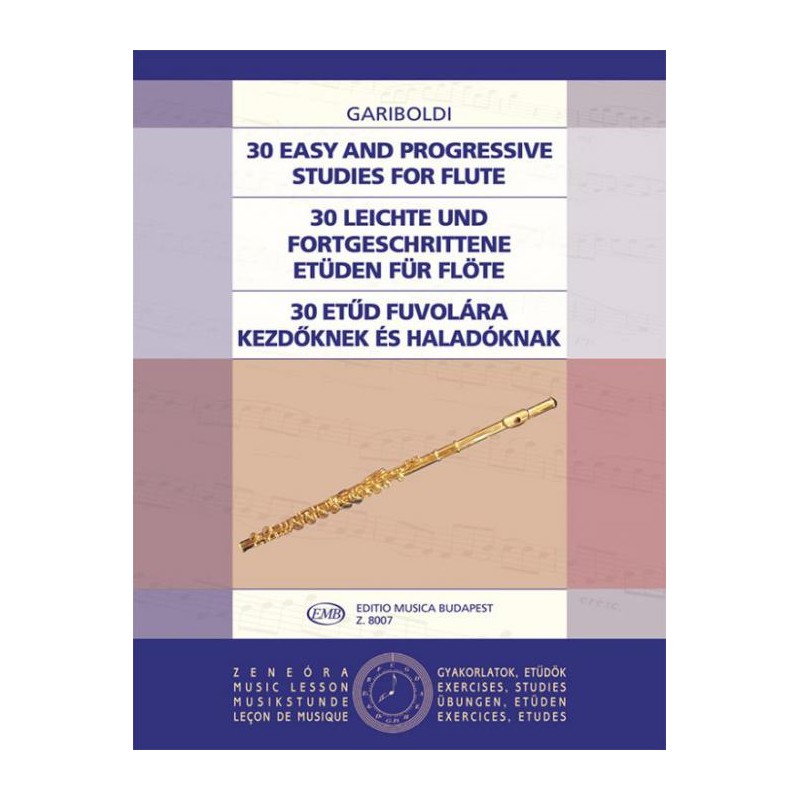 30 EASY AND PROGRESSIVE STUDIES