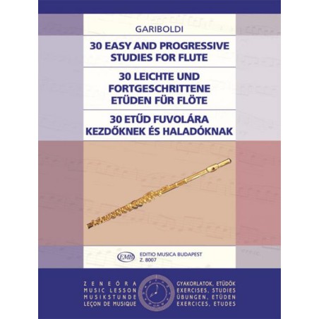 30 EASY AND PROGRESSIVE STUDIES