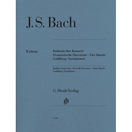 ITAL.KONZERT - FRANZ.OUVERT. - 4 DUETTE - GOLDBERG