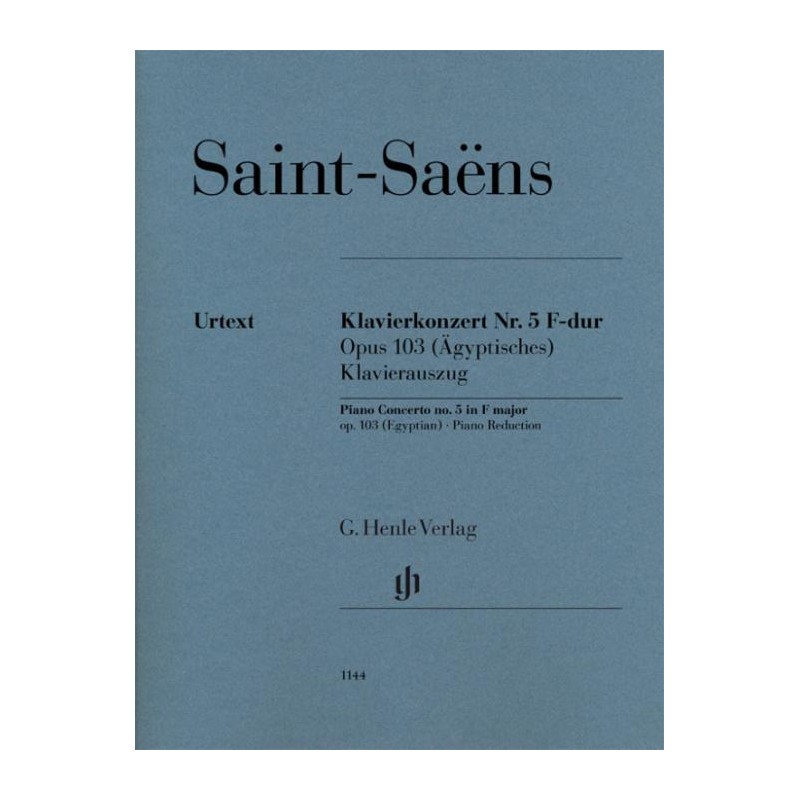 KLAVIERKONZERT 5 F-DUR OP.103 (AGYPTISCHES)