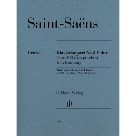 KLAVIERKONZERT 5 F-DUR OP.103 (AGYPTISCHES)